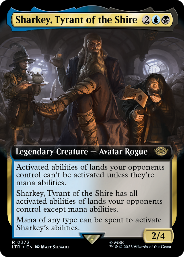 Sharkey, Tyrant of the Shire (Extended Art) (373) - The Lord of the Rings: Tales of Middle-earth