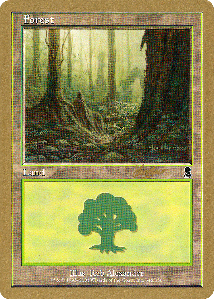Forest (Retro) (shh348) - World Championship Decks 2002