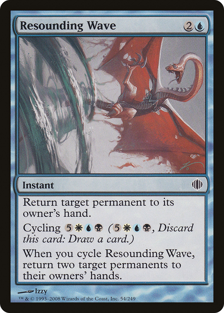 Resounding Wave (054) - Shards of Alara