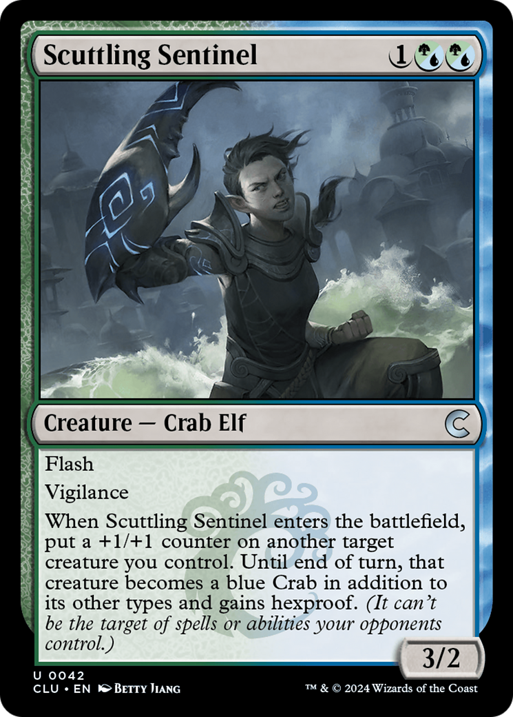 Scuttling Sentinel (042) - Ravnica: Clue Edition