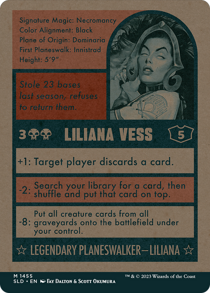 Liliana Vess // Liliana Vess (1455) - Secret Lair Drop