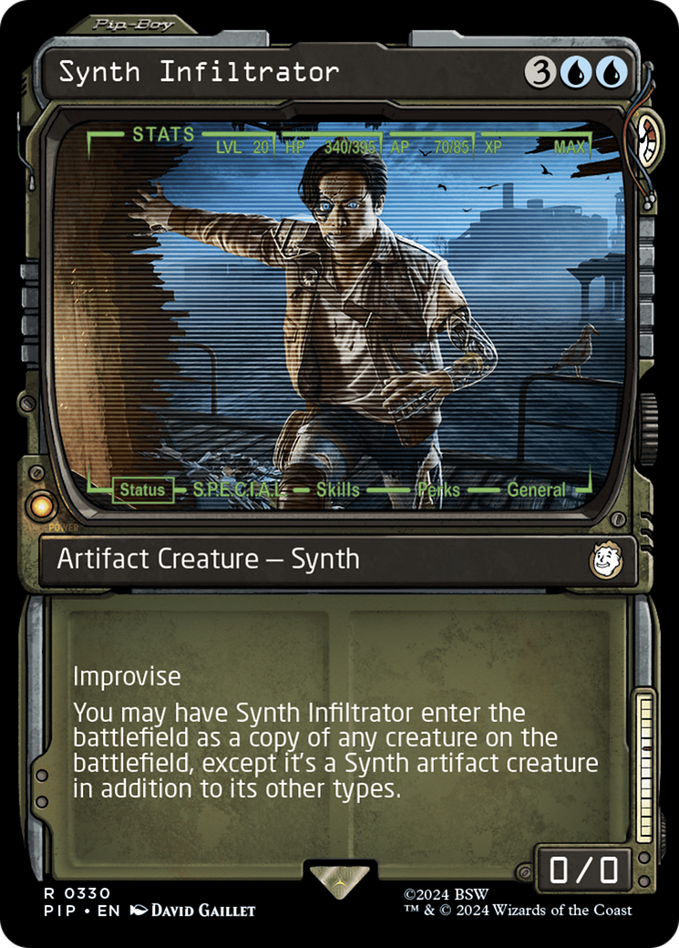 Synth Infiltrator (Showcase) (330) Foil - Fallout