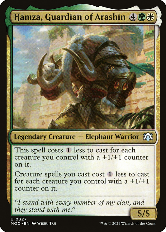 Hamza, Guardian of Arashin (327) - March of the Machine Commander