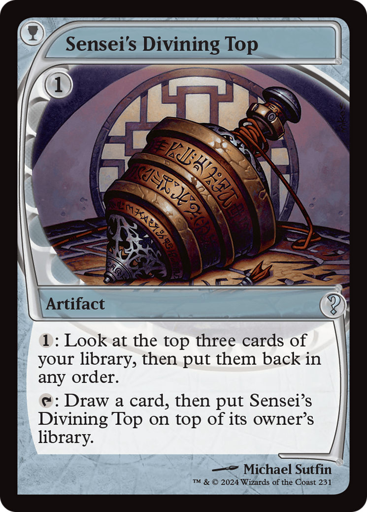 Sensei's Divining Top (Future Sight) (231) - Mystery Booster 2