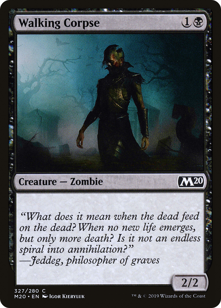 Walking Corpse (327) - Core Set 2020