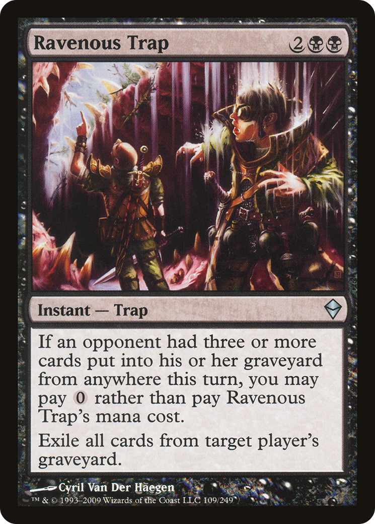 Ravenous Trap (109) Foil - Zendikar