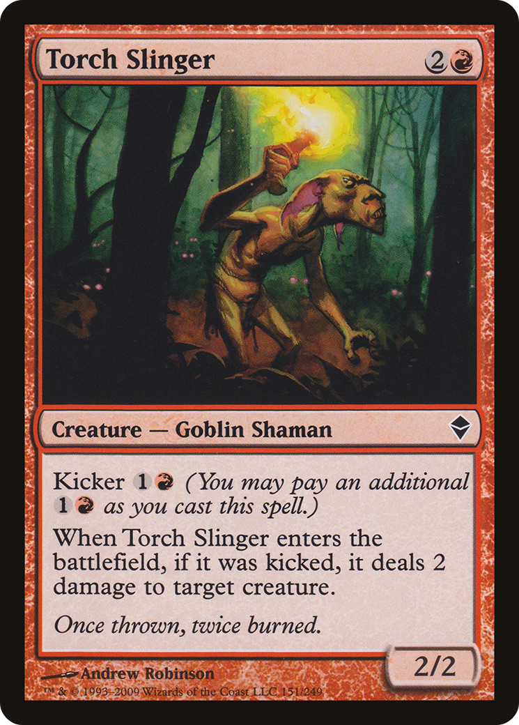 Torch Slinger (151) Foil - Zendikar