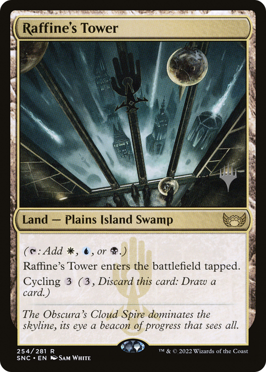 Raffine's Tower (Promo Pack) [Streets of New Capenna Promos] Foil