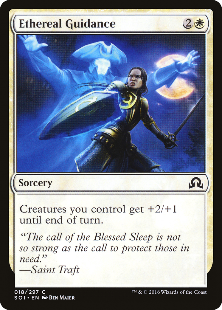 Ethereal Guidance (018) - Shadows over Innistrad