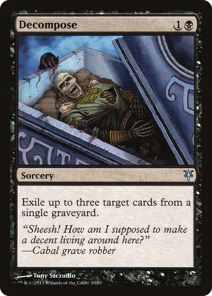 Decompose (020) - Duel Decks: Sorin vs. Tibalt