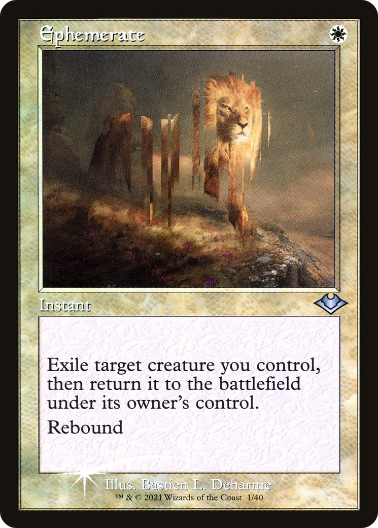 Ephemerate (Retro) (001) Foil - Modern Horizons 1 Timeshifts