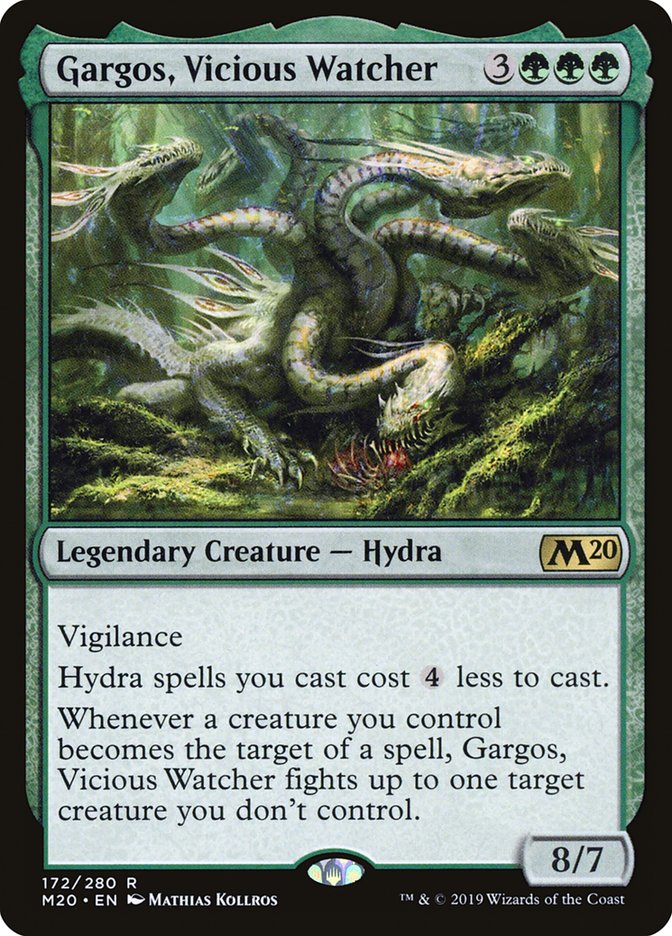 Gargos, Vicious Watcher [Core Set 2020] | Silver Goblin