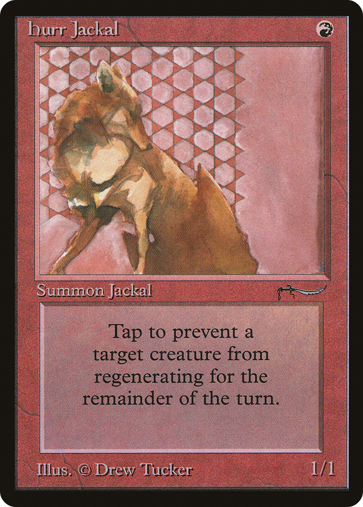 Hurr Jackal [Arabian Nights] | Silver Goblin