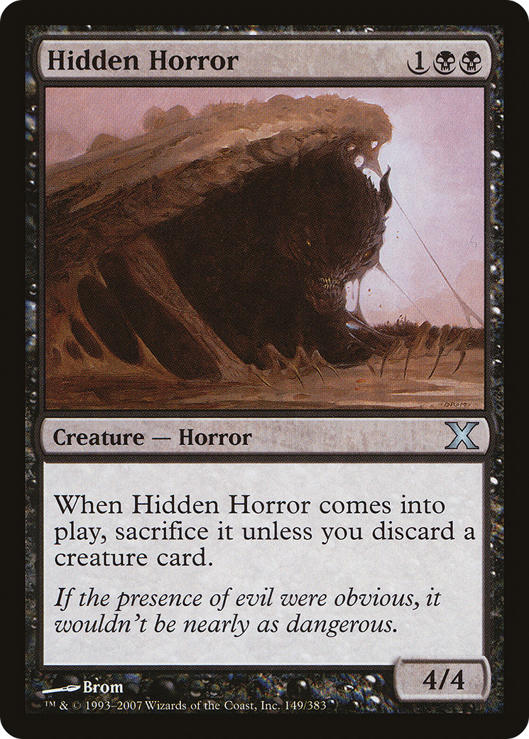 Hidden Horror (149) - Tenth Edition
