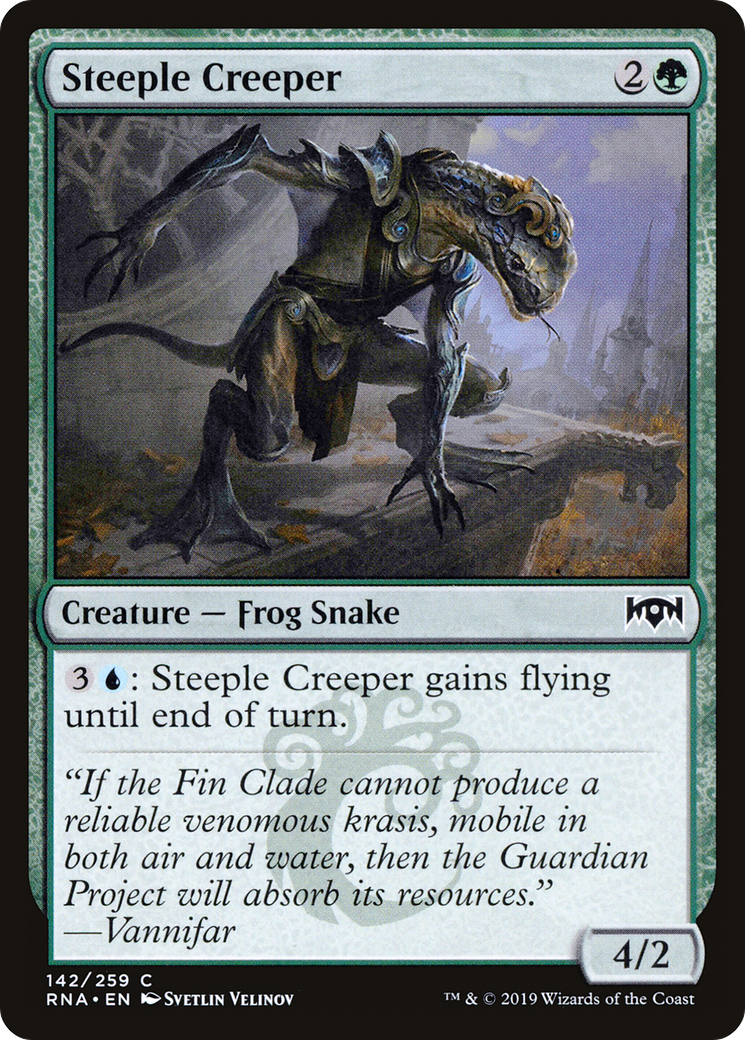 Steeple Creeper (142) Foil - Ravnica Allegiance