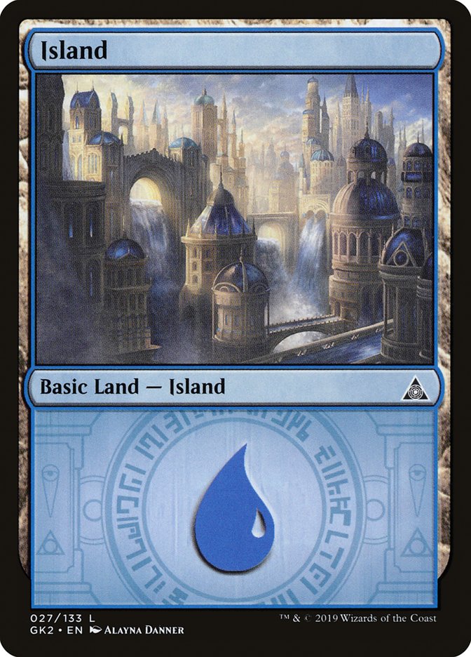 Island (27) [Ravnica Allegiance Guild Kit] | Silver Goblin