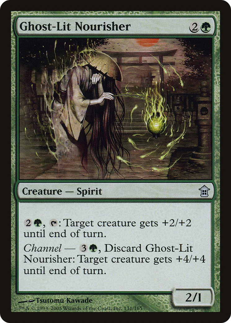 Ghost-Lit Nourisher (131) - Saviors of Kamigawa