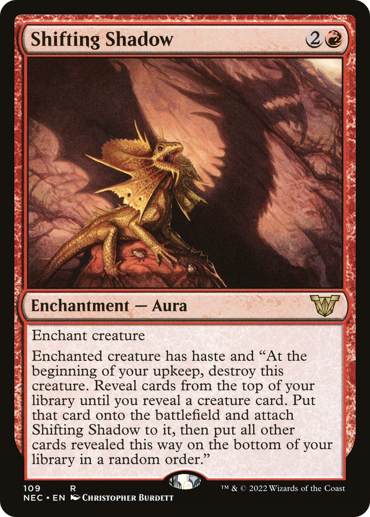 Shifting Shadow (109) - Neon Dynasty Commander