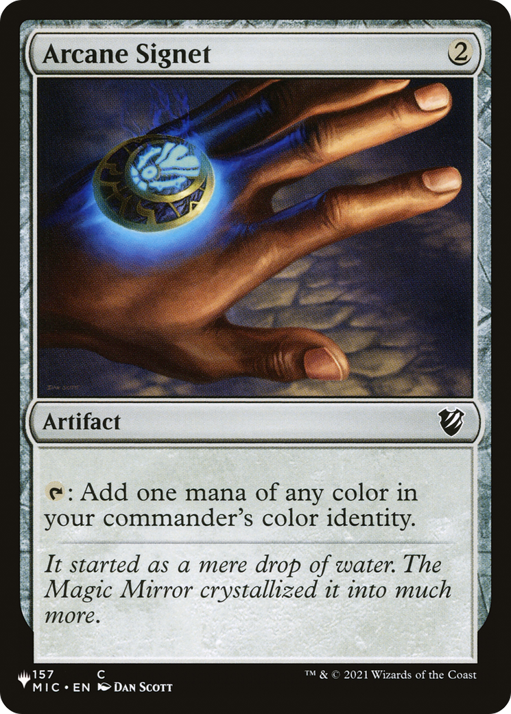 Arcane Signet (MIC) (157/038) - The List