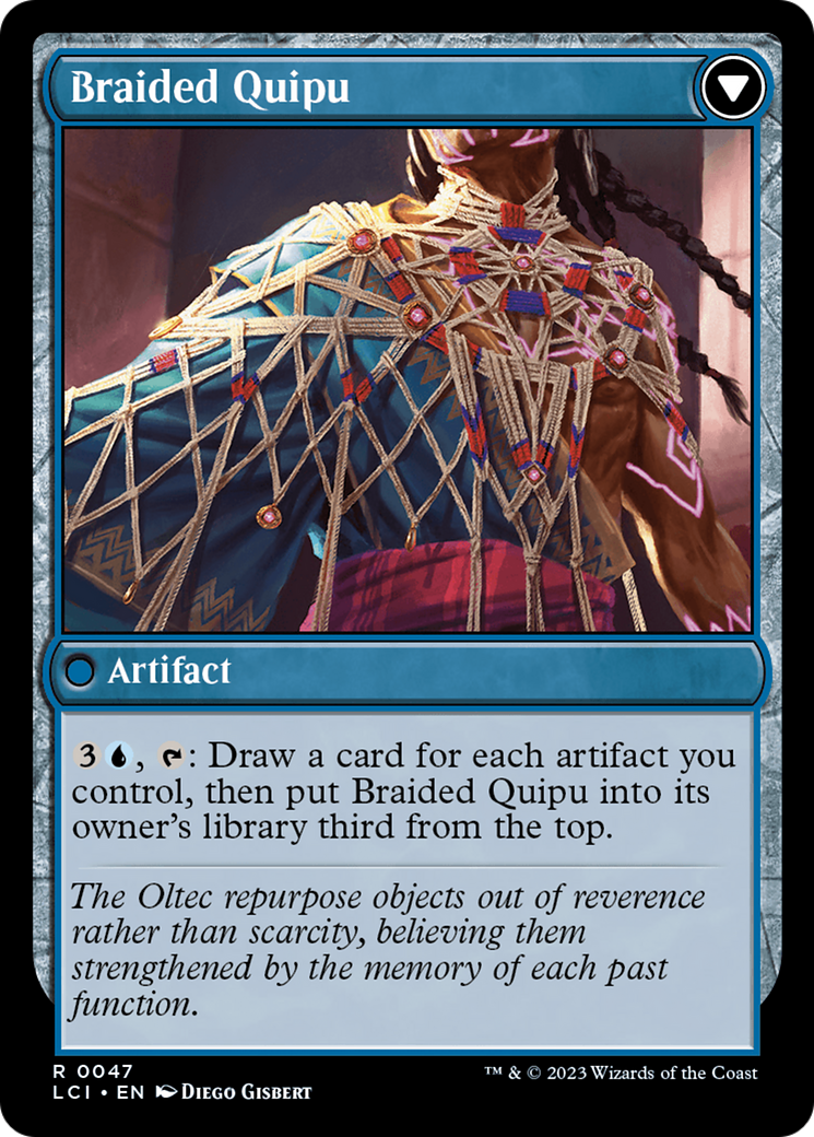 Braided Net (047) Foil - The Lost Caverns of Ixalan