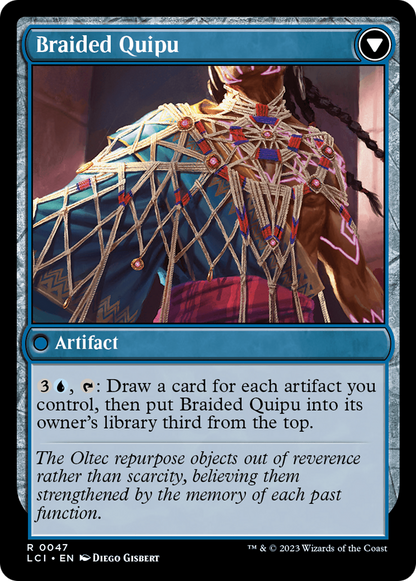 Braided Net (047) Foil - The Lost Caverns of Ixalan