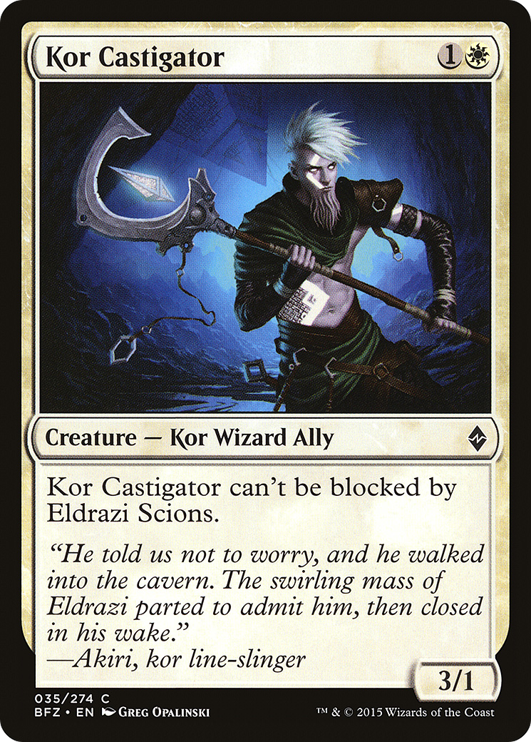 Kor Castigator (035) - Battle for Zendikar