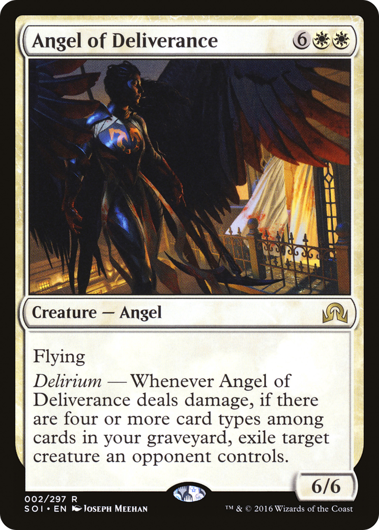 Angel of Deliverance (002) Foil - Shadows over Innistrad
