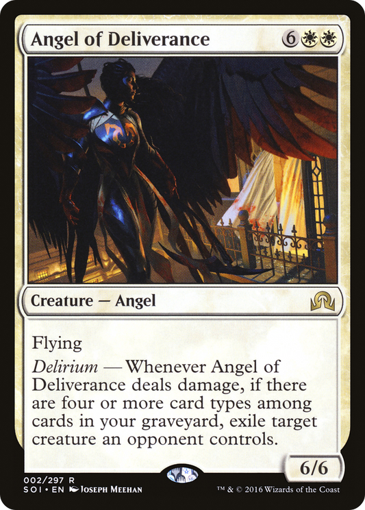 Angel of Deliverance (002) Foil - Shadows over Innistrad