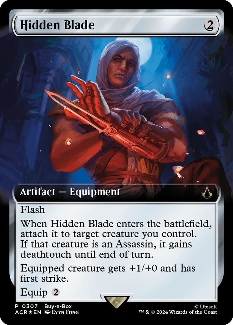 Hidden Blade (Extended Art) (307) Foil - Assassin's Creed