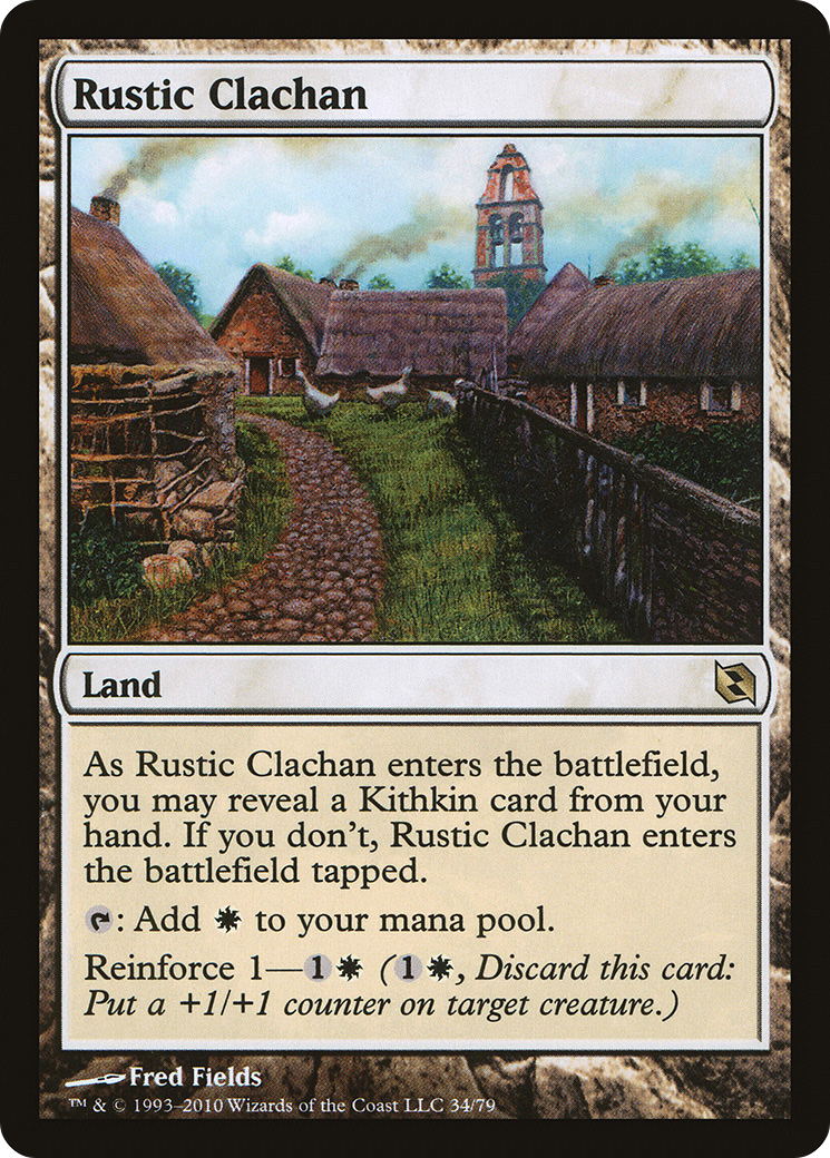 Rustic Clachan (034) - Duel Decks: Elspeth vs. Tezzeret