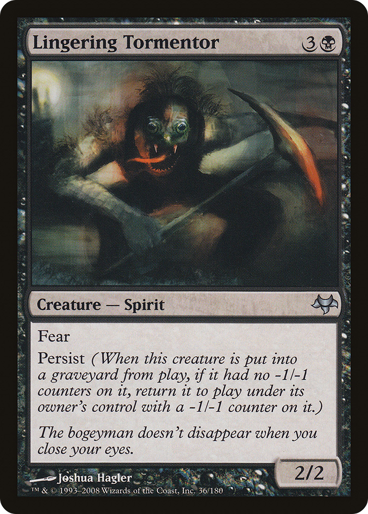 Lingering Tormentor (036) Foil - Eventide