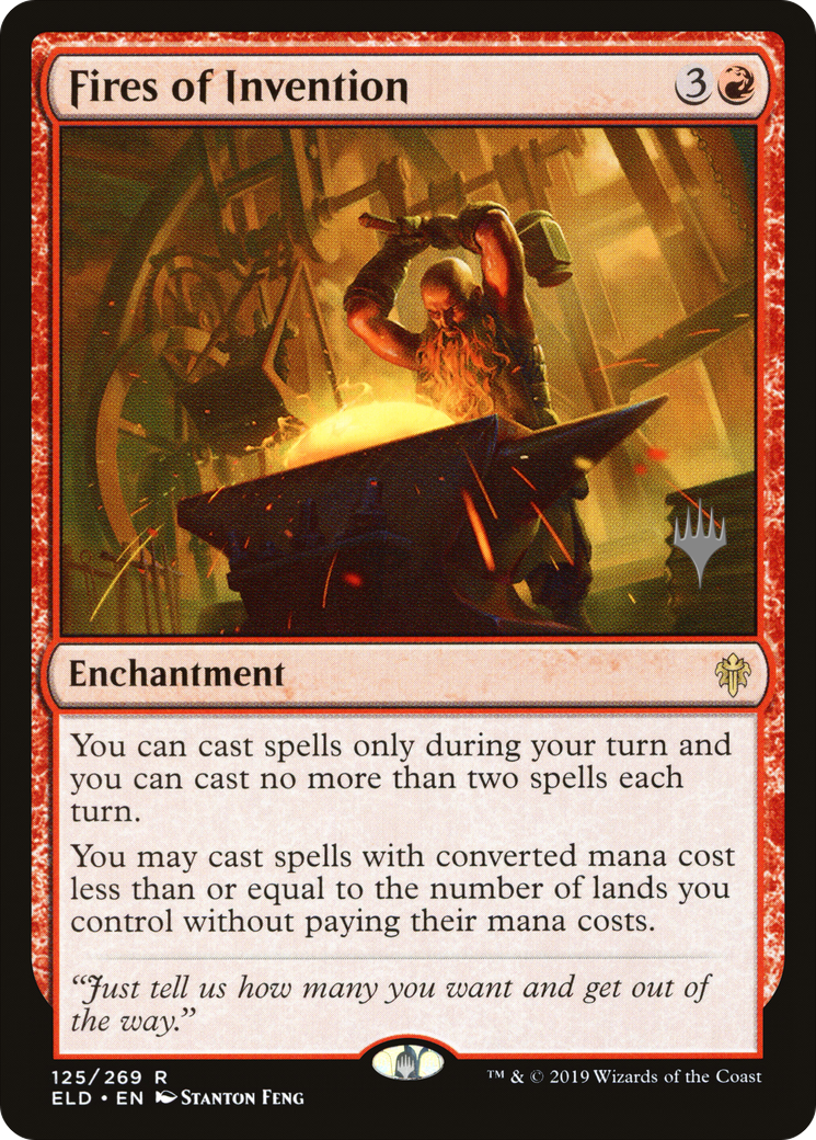 Fires of Invention (125) - Throne of Eldraine Promos