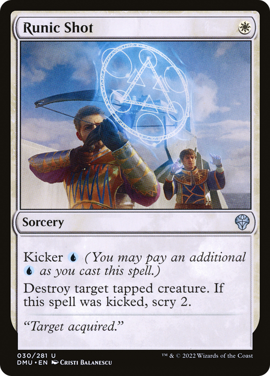 Runic Shot [Dominaria United] Foil