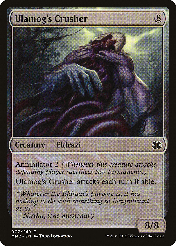 Ulamog's Crusher (007) - Modern Masters 2015