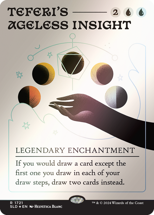 Teferi's Ageless Insight (Rainbow Foil) (1721) Foil - Secret Lair Drop Series