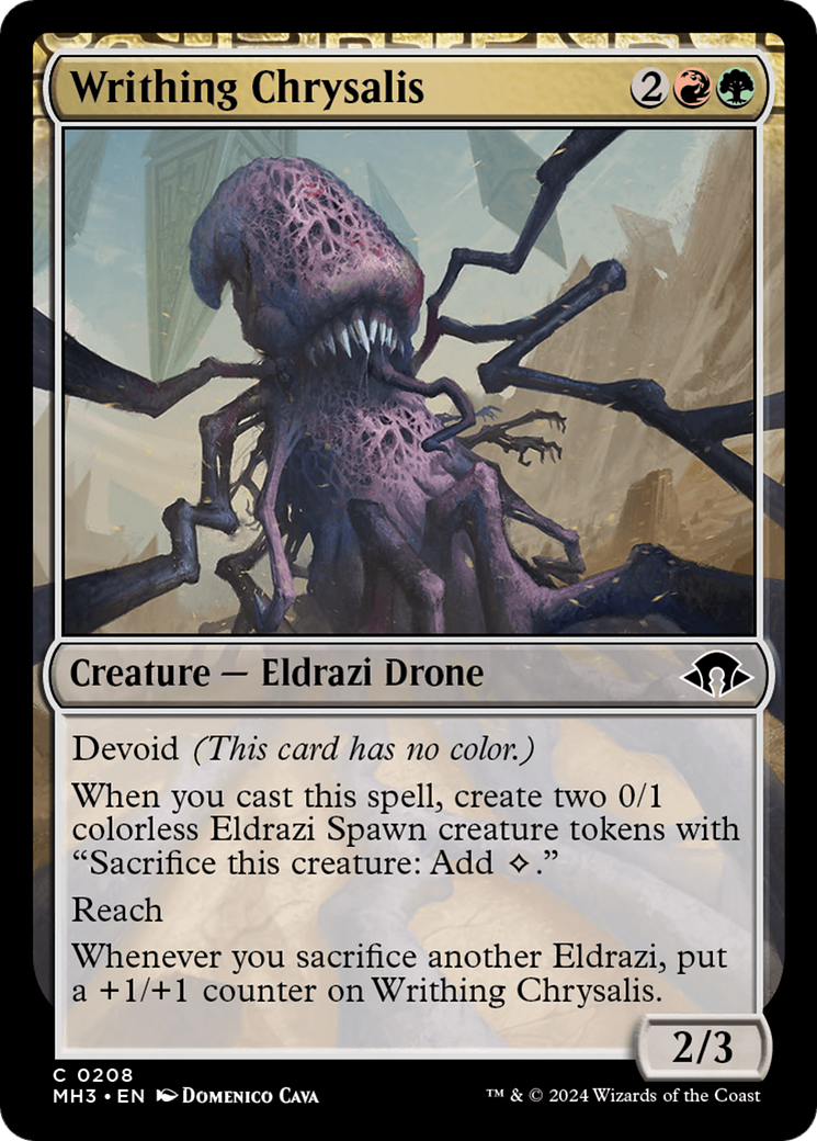 Writhing Chrysalis (208) Foil - Modern Horizons 3