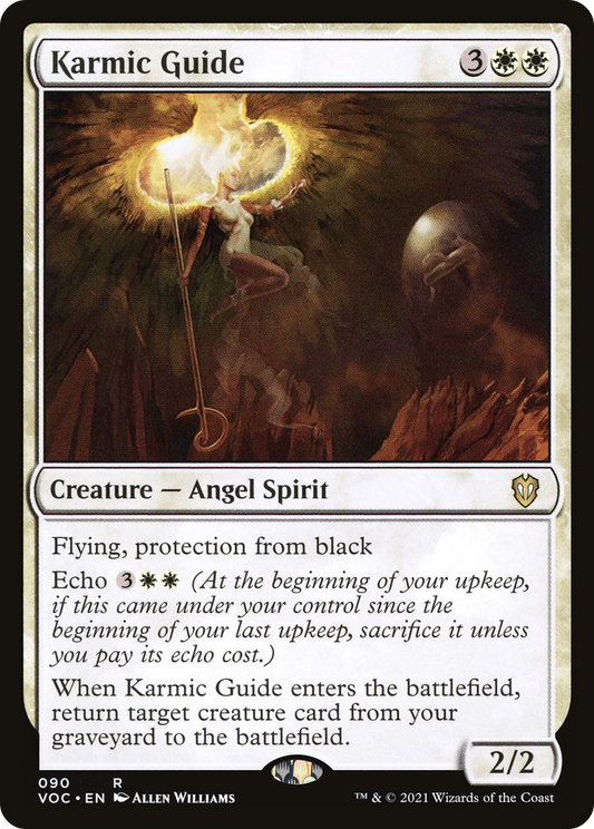 Karmic Guide (090) - Crimson Vow Commander