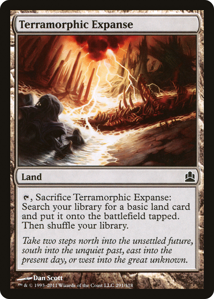 Terramorphic Expanse (291) - Commander 2011