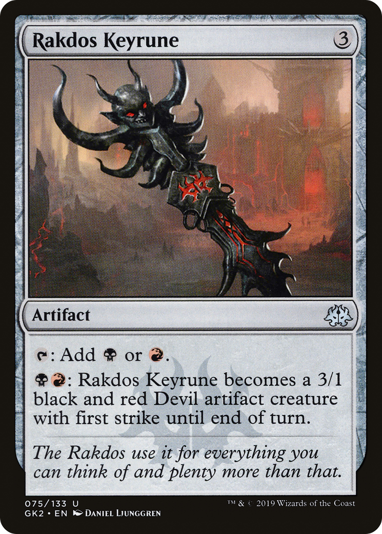 Rakdos Keyrune (075) - RNA Guild Kit