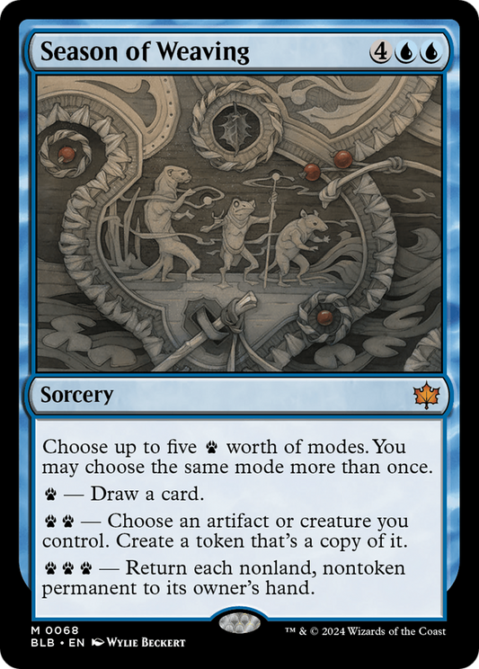 Season of Weaving [Bloomburrow] Foil
