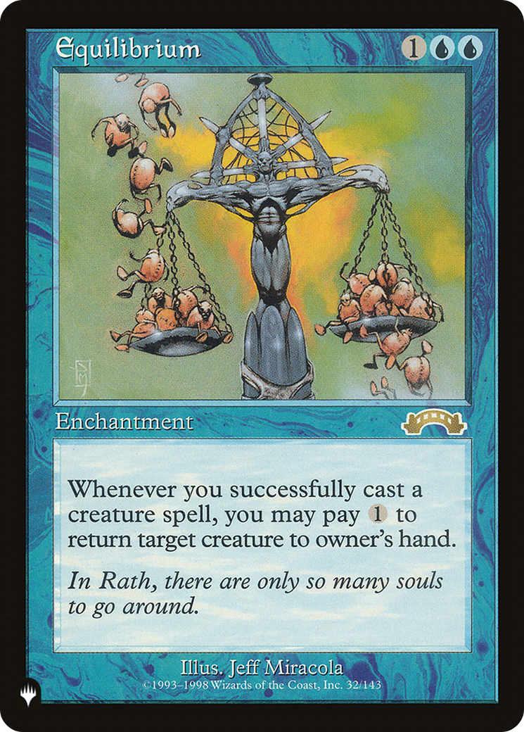 Equilibrium (Retro) (EXO-32) - The List