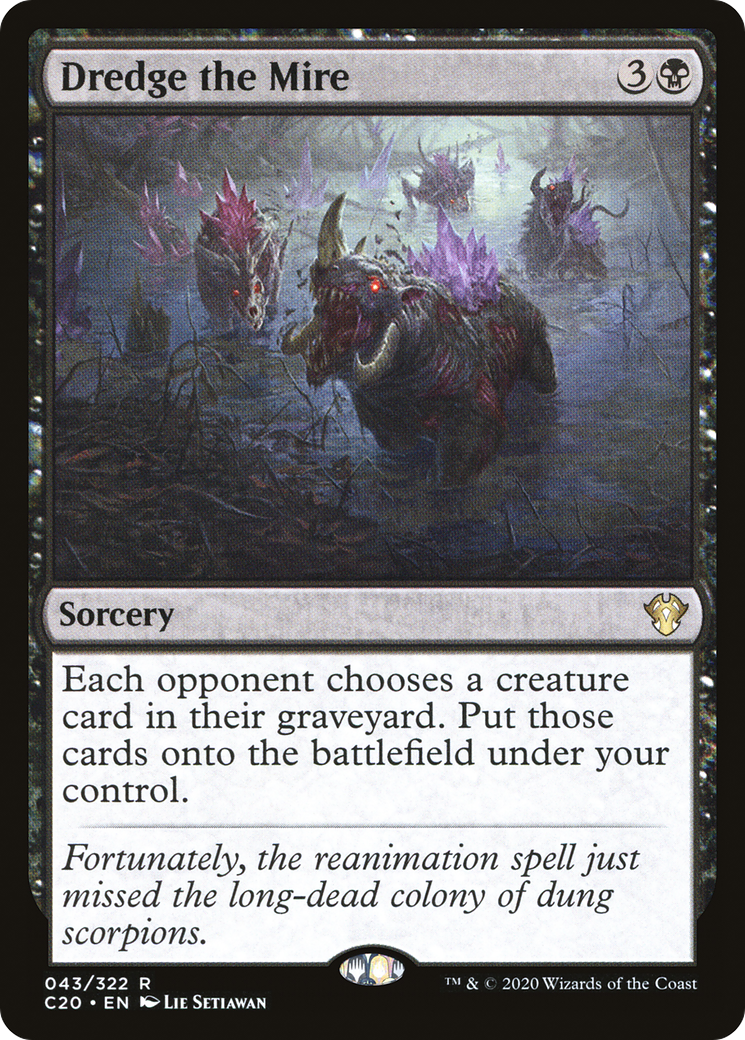 Dredge the Mire (043) - Commander 2020