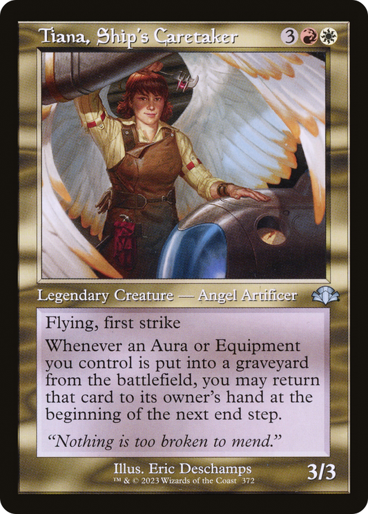 Tiana, Ship's Caretaker (Retro) [Dominaria Remastered] Foil