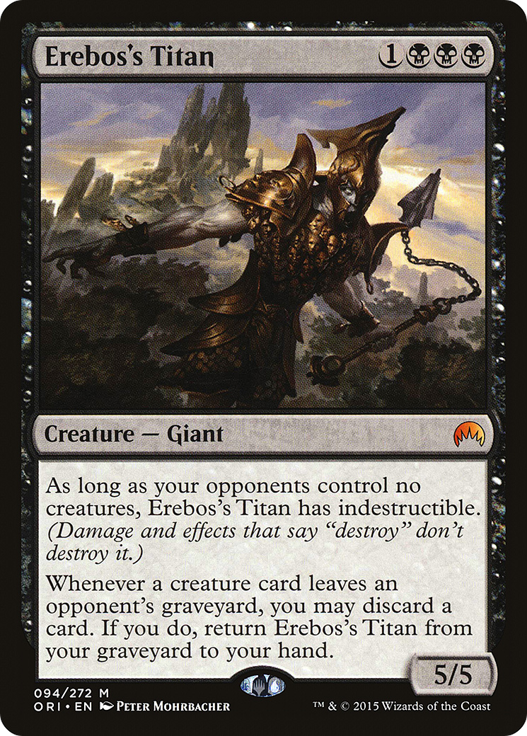 Erebos's Titan [Magic Origins] | Silver Goblin