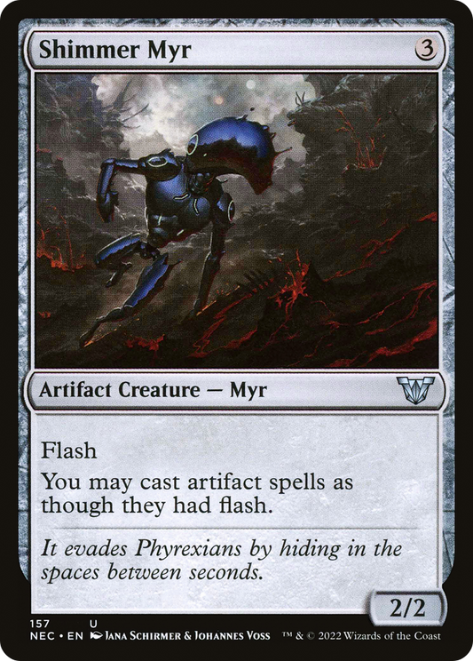 Shimmer Myr (157) - Neon Dynasty Commander
