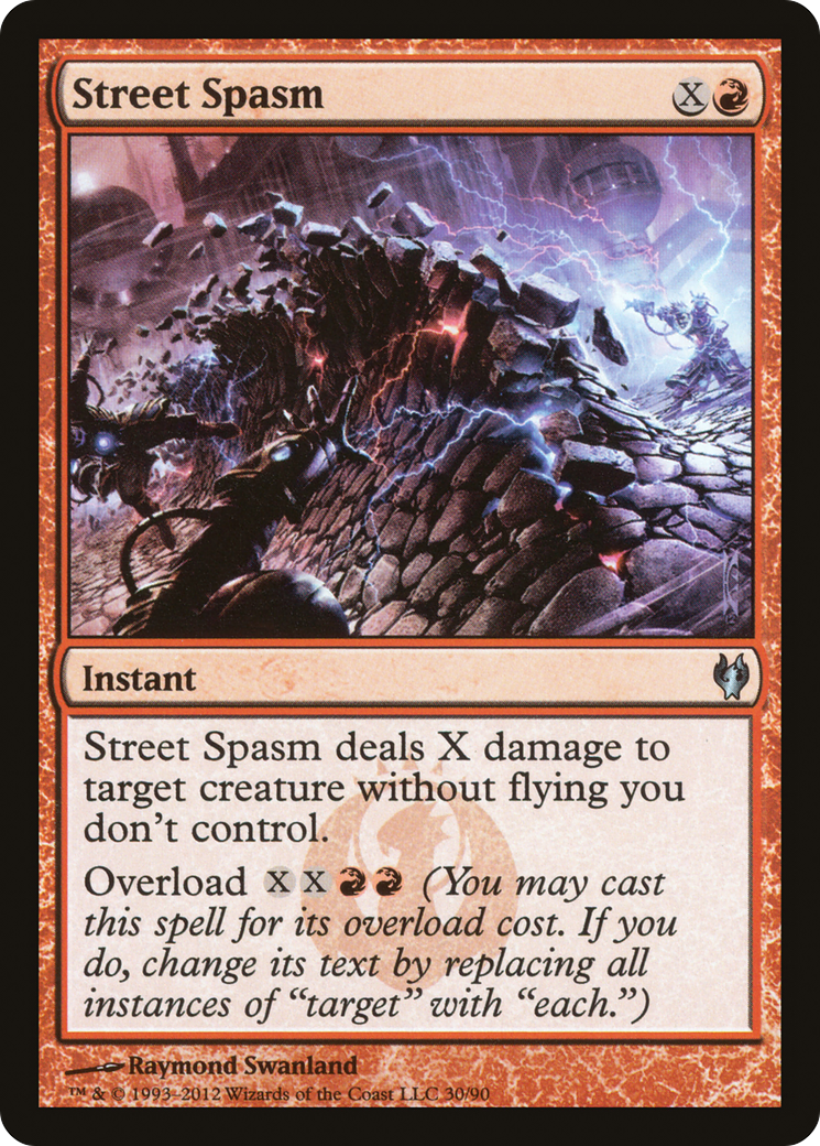 Street Spasm (030) - Duel Decks: Izzet vs. Golgari