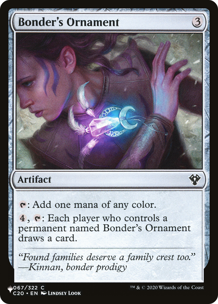 Bonder's Ornament (C20-67) - The List