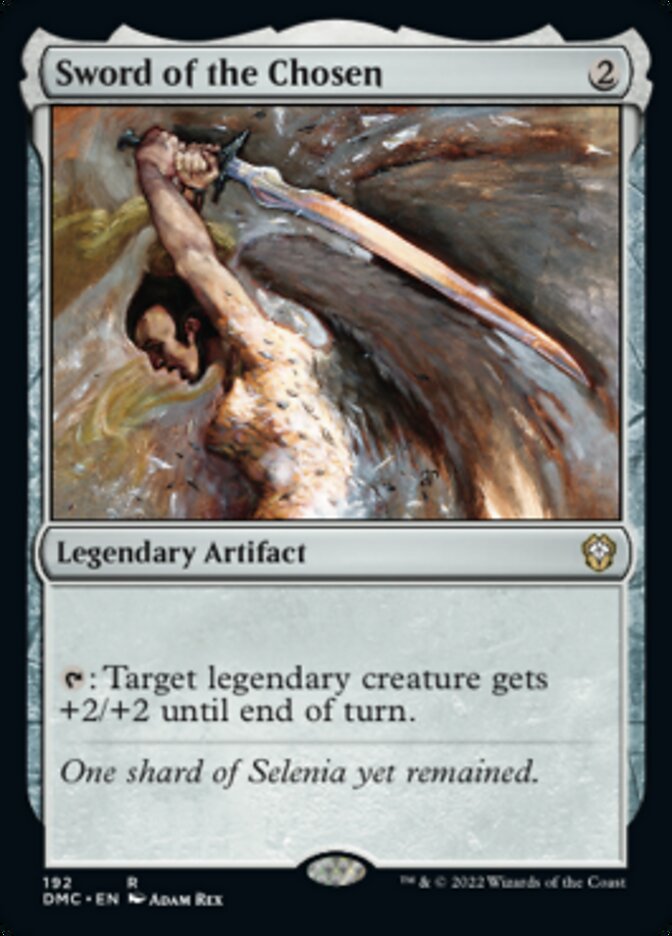 Sword of the Chosen [Dominaria United Commander] | Silver Goblin