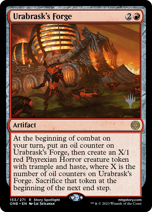 Urabrask's Forge (Promo Pack) [Phyrexia: All Will Be One Promos]