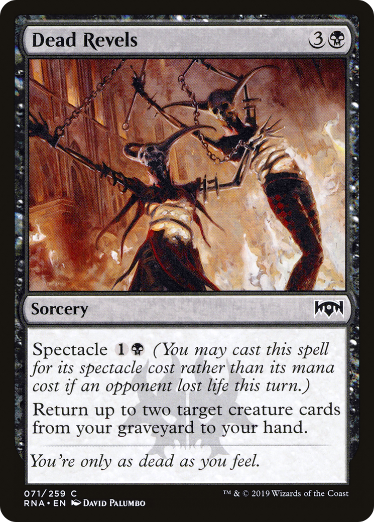Dead Revels (071) Foil - Ravnica Allegiance